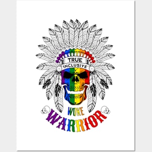 Woke Warrior Posters and Art